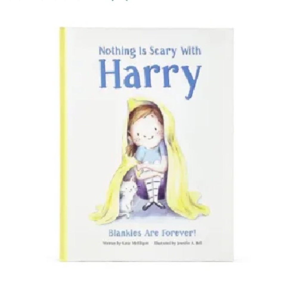 Nothing is Scary with Harry Written by Katie McElligott Hardcover Book